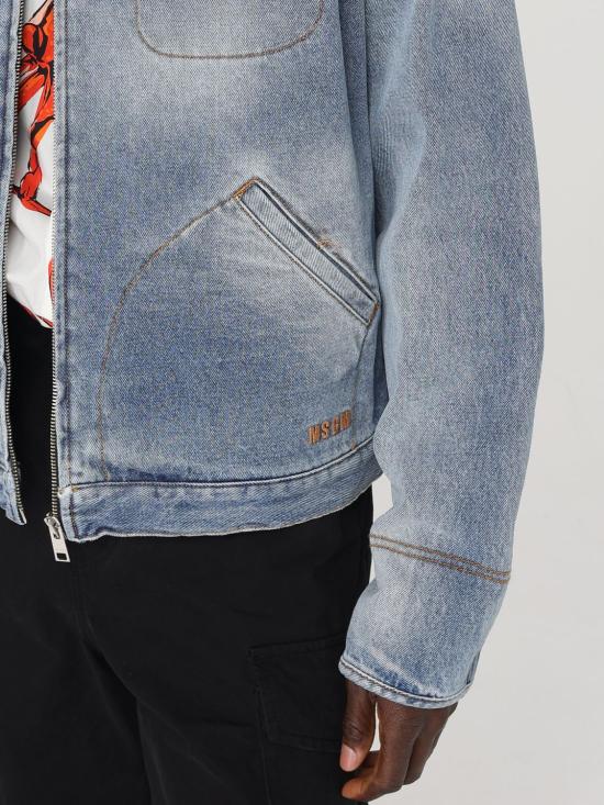 25SS 엠에스지엠 데님 자켓 3840MH232257087 85 Denim - MSGM
