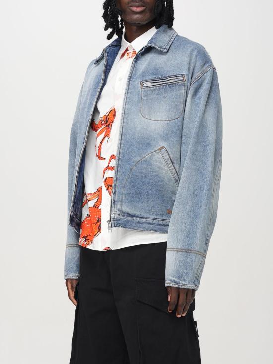 25SS 엠에스지엠 데님 자켓 3840MH232257087 85 Denim - MSGM