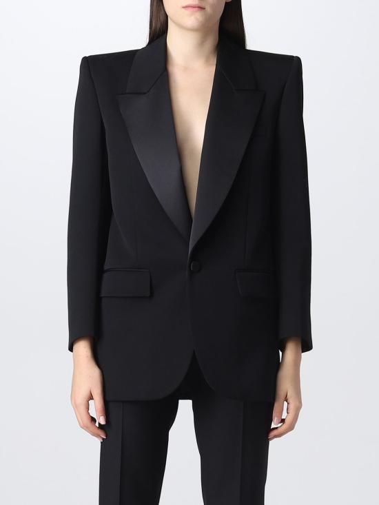 생로랑 자켓 718636Y7E63 1000 Black