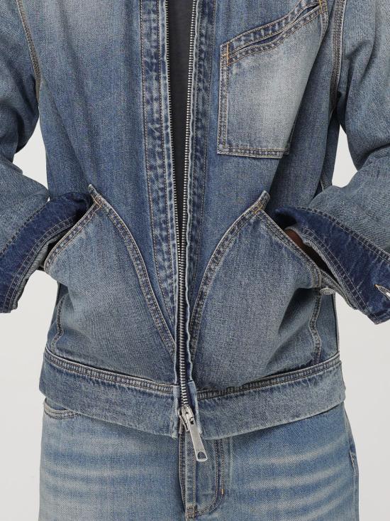 25FW 알렉산더 맥퀸 데님 자켓 809777QTACM 0439 Blue - ALEXANDER MCQUEEN