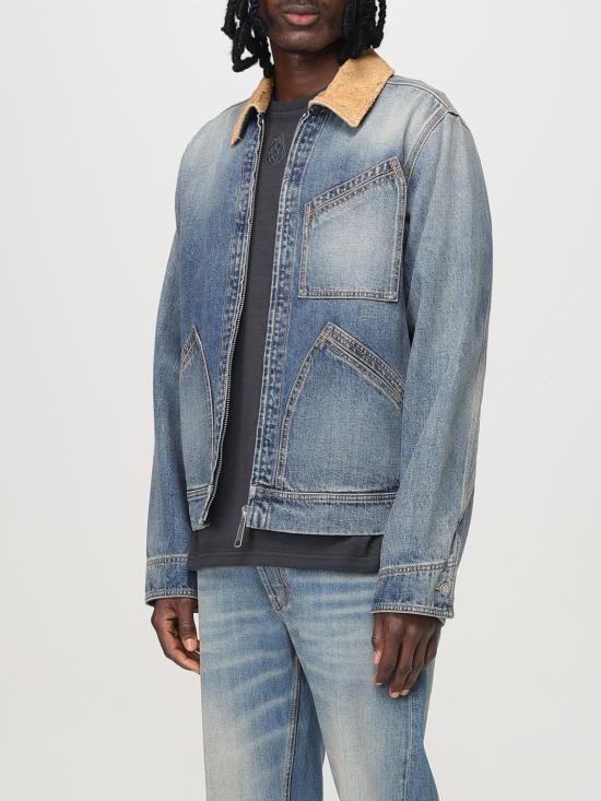 25FW 알렉산더 맥퀸 데님 자켓 809777QTACM 0439 Blue - ALEXANDER MCQUEEN