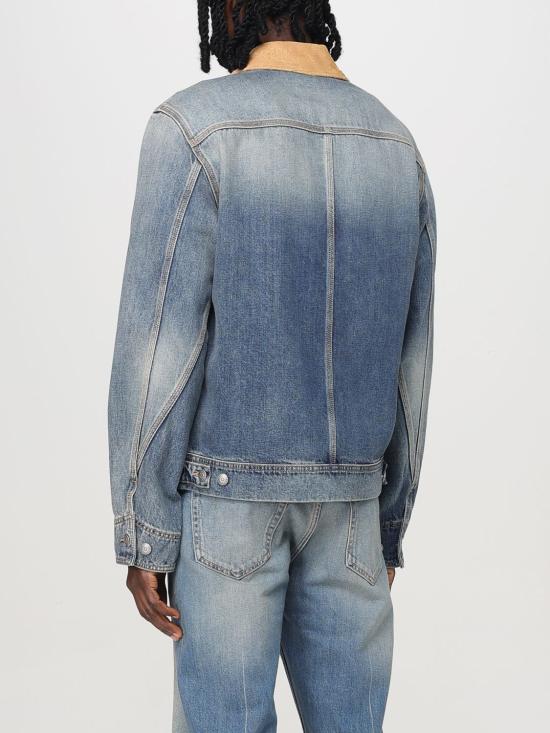25FW 알렉산더 맥퀸 데님 자켓 809777QTACM 0439 Blue - ALEXANDER MCQUEEN