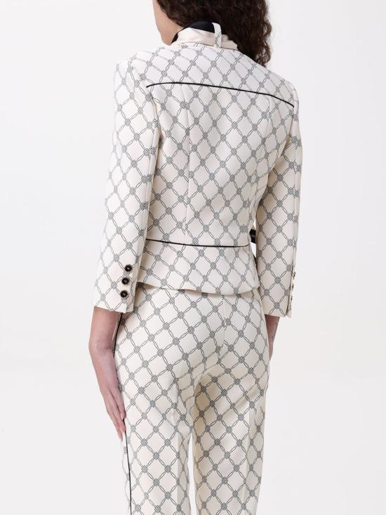 25FW 엘리자베타프랜치 자켓 GIS51 E84 Yellow Cream - ELISABETTA FRANCHI