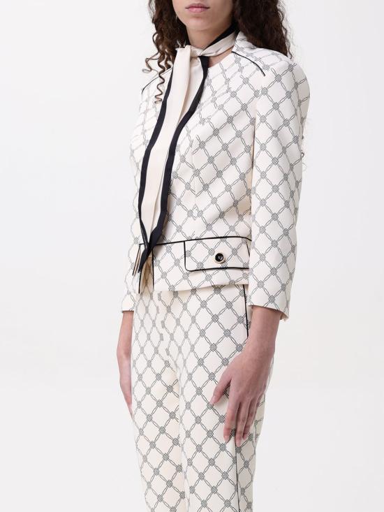 25FW 엘리자베타프랜치 자켓 GIS51 E84 Yellow Cream - ELISABETTA FRANCHI