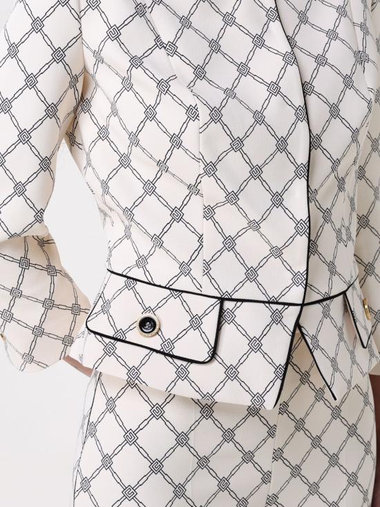 25FW 엘리자베타프랜치 자켓 GIS51 E84 Yellow Cream - ELISABETTA FRANCHI