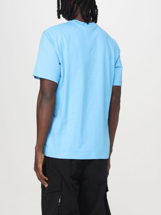 25SS 엠에스지엠 반팔 티셔츠 3840MM500257002 84 Turquoise - MSGM