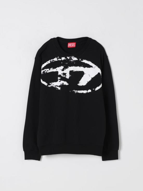 25FW [키즈] 디젤 풀오버 J02213KYAQK K900 Black