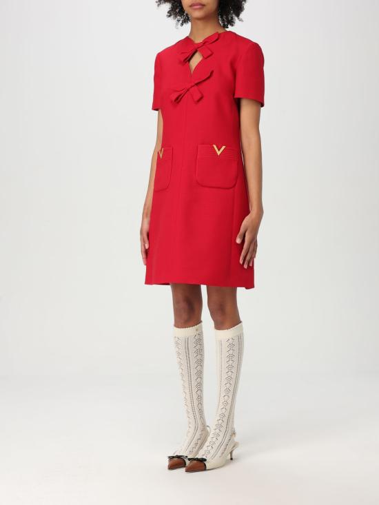 25SS 발렌티노 가라바니 롱 원피스 6B3VAEV11CF R9M Red - VALENTINO GARAVANI