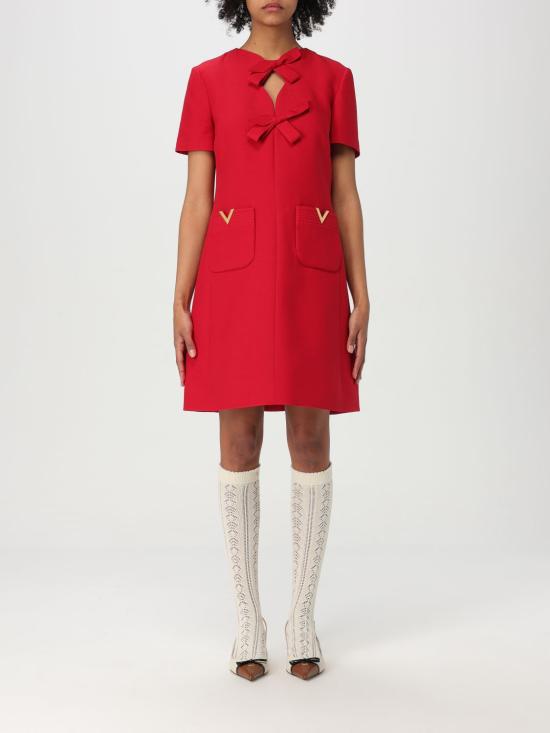 25SS 발렌티노 가라바니 롱 원피스 6B3VAEV11CF R9M Red