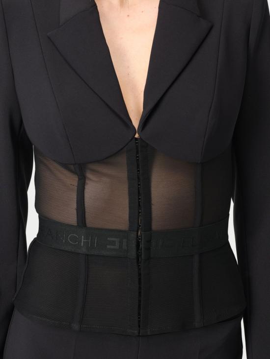 25FW 엘리자베타프랜치 자켓 GI131 110 Black - ELISABETTA FRANCHI