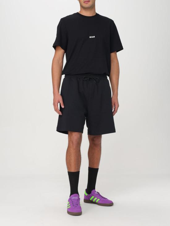 25FW 엠에스지엠 반팔 티셔츠 2000MM500200002 99 Black - MSGM