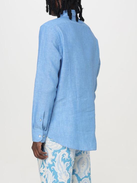 25FW 에트로 긴팔 셔츠 MRIB000299TU3D1 B0482 Gnawed Blue - ETRO