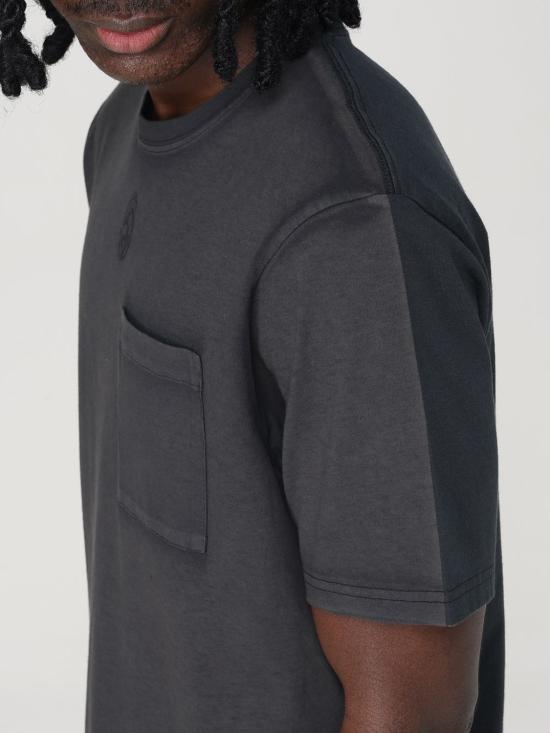 25FW 알렉산더 맥퀸 반팔 티셔츠 815068QTAC6 0548 Black - ALEXANDER MCQUEEN