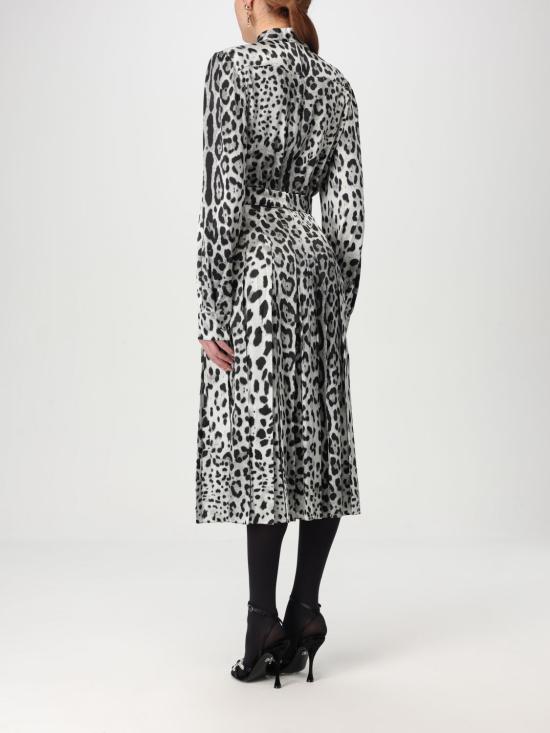 25FW 돌체앤가바나 미디 원피스 F6JQUTFS1GT HI13N Black - DOLCE & GABBANA