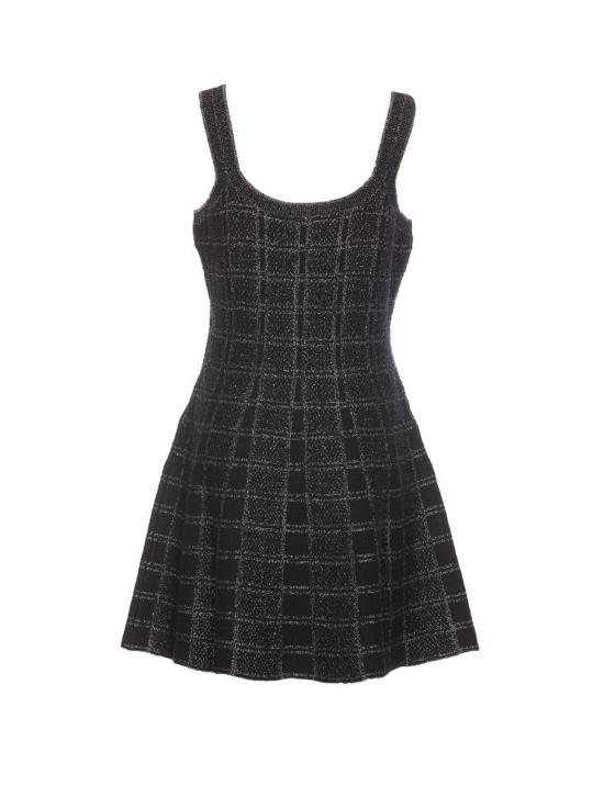 25SS 구찌 숏 원피스 812132XKEDI1138 Black - GUCCI