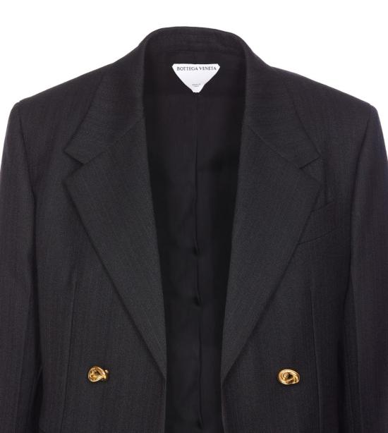 25SS 보테가베네타 자켓 815668V36K01292 Black - BOTTEGA VENETA