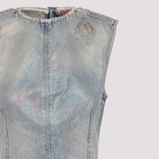 25SS 아크네 스튜디오 숏 원피스 A20780 BLUE - ACNE STUDIOS