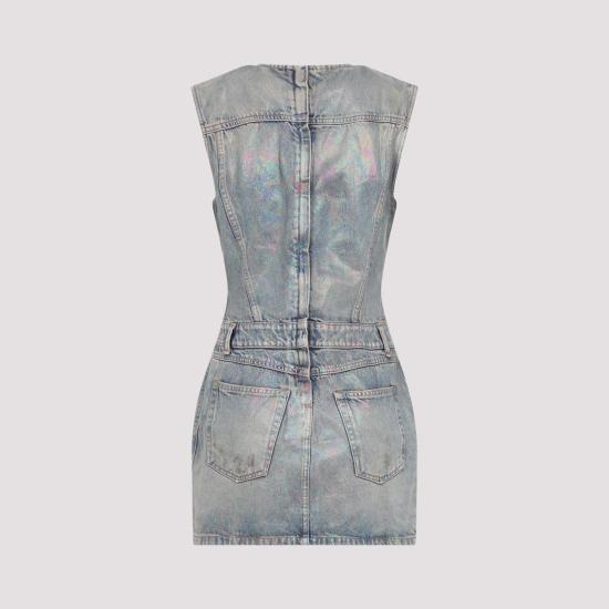 25SS 아크네 스튜디오 숏 원피스 A20780 BLUE - ACNE STUDIOS