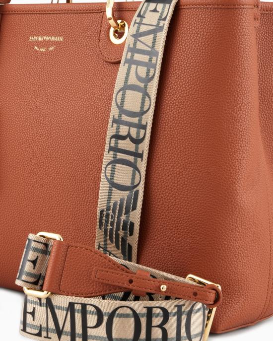 25SS 엠포리오 아르마니 토트백 Y3D165 YFO5B 85550 Cuoio rosso - EMPORIO ARMANI