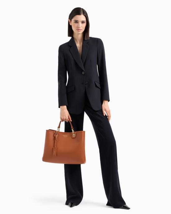 25SS 엠포리오 아르마니 토트백 Y3D165 YFO5B 85550 Cuoio rosso - EMPORIO ARMANI