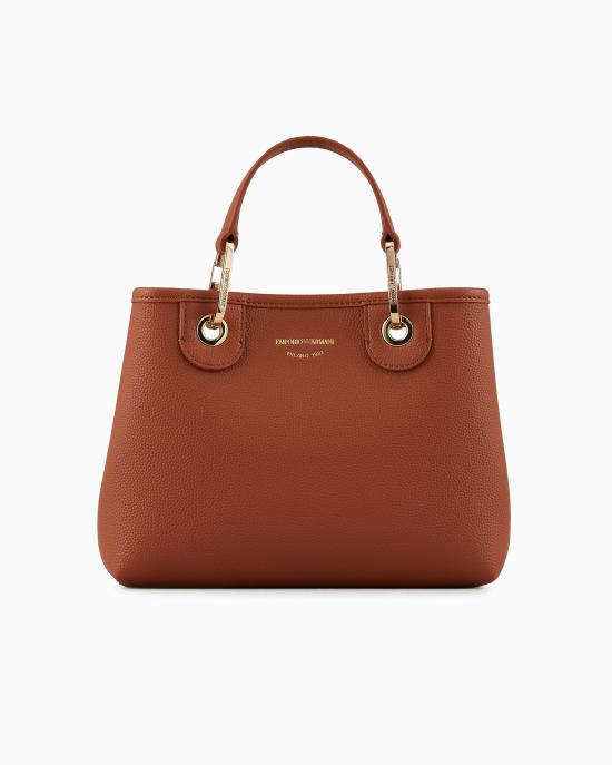 25SS 엠포리오 아르마니 토트백 Y3D166 YFO5B 85550 Cuoio rosso