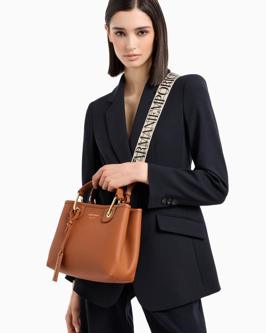 25SS 엠포리오 아르마니 토트백 Y3D166 YFO5B 85550 Cuoio rosso - EMPORIO ARMANI