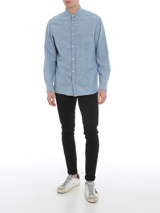  돈답 스트레이트 팬츠 UP232BS0030PTD999 Black - DONDUP