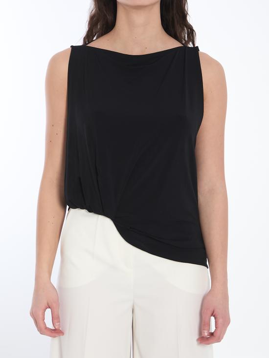 25SS 자크뮈스 민소매 티셔츠 251TO122 BLACK