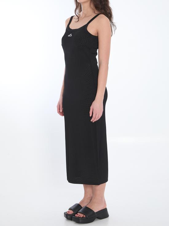 25SS 알렉산더 왕 미디 원피스 4KC2256043 BLACK - ALEXANDER WANG