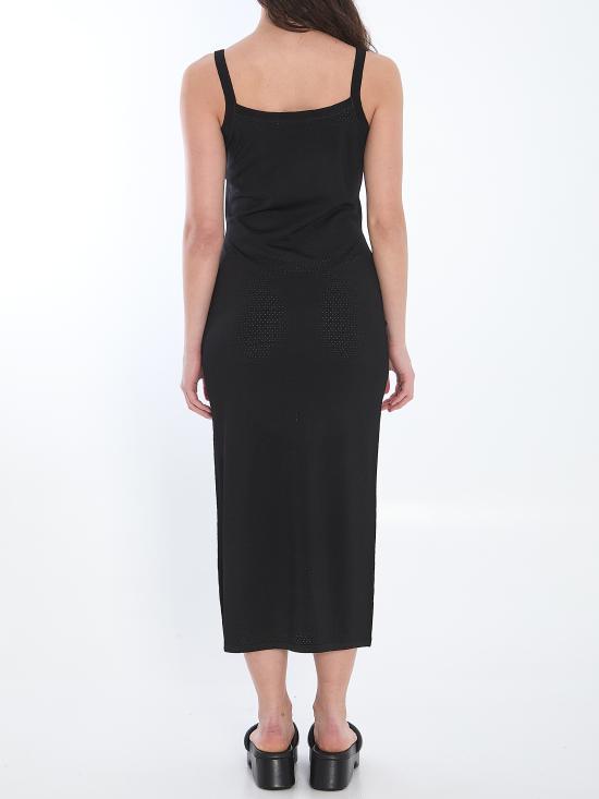 25SS 알렉산더 왕 미디 원피스 4KC2256043 BLACK - ALEXANDER WANG