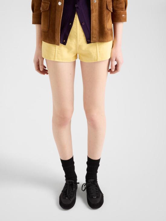  프라다 숏팬츠 P280ISOOO16L5 F0010 GIALLO - PRADA