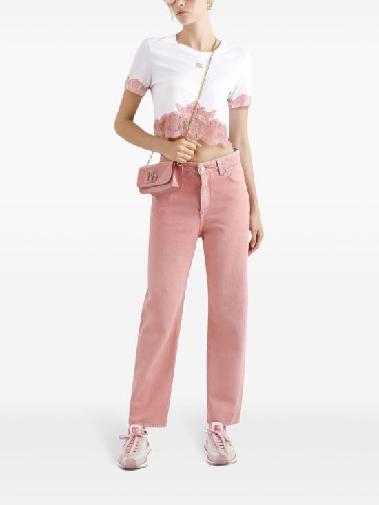 25SS 돌체앤가바나 반팔 티셔츠 F8V22TFU7EQ W0800 WHITE - DOLCE & GABBANA