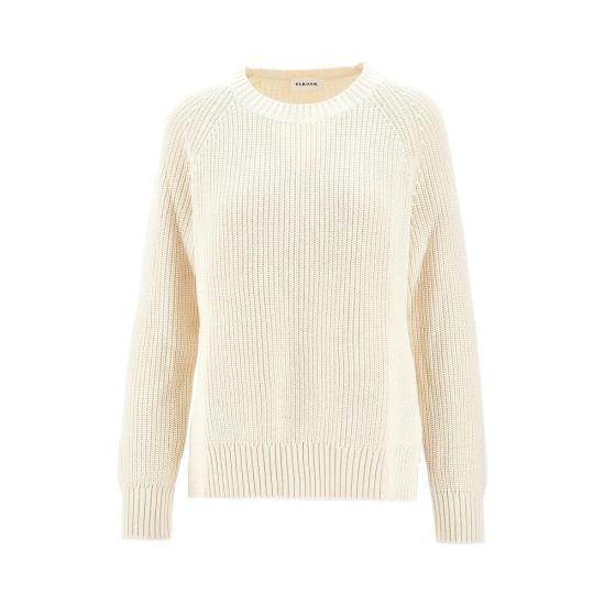  파로쉬 니트웨어 P. A.R. O.S. H. 코튼 및 캐시미어 스웨터 여성 화이트