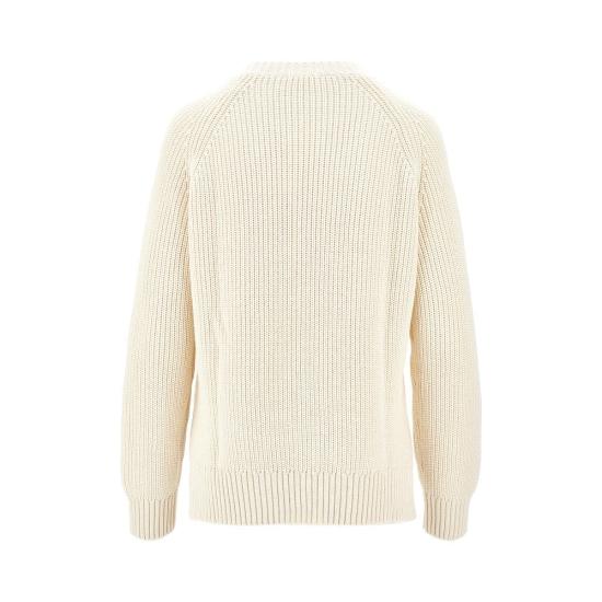  파로쉬 니트웨어 P. A.R. O.S. H. 코튼 및 캐시미어 스웨터 여성 화이트 - PAROSH