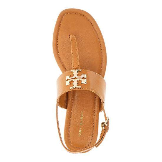  토리버치 샌들 '엘리노어' 가죽  여성 브라운 - TORY BURCH