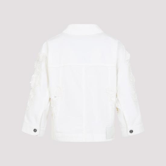 25SS 에르마노 설비노 자켓 D467I325APHRY 14300 MARSHMALL WHITE - ERMANNO SCERVINO