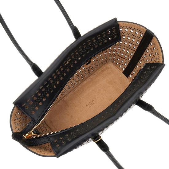  알라이아 토트백 ALAIA Vienne 가죽 'Neo Mina 20'  여성 블랙 - ALAIA