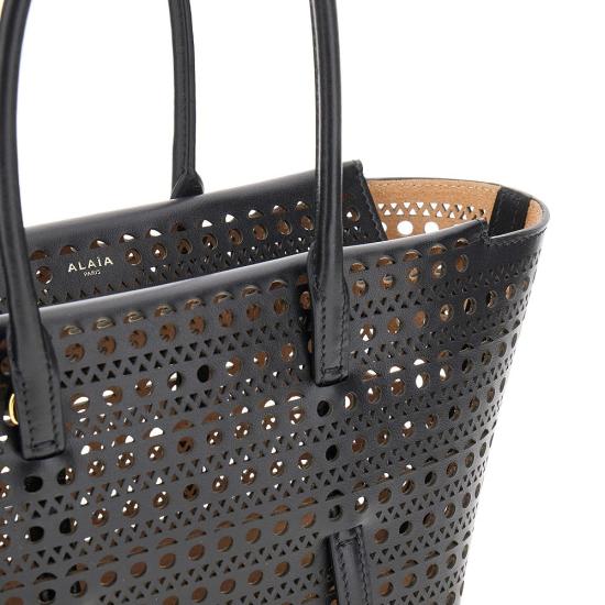  알라이아 토트백 ALAIA Vienne 가죽 'Neo Mina 20'  여성 블랙 - ALAIA