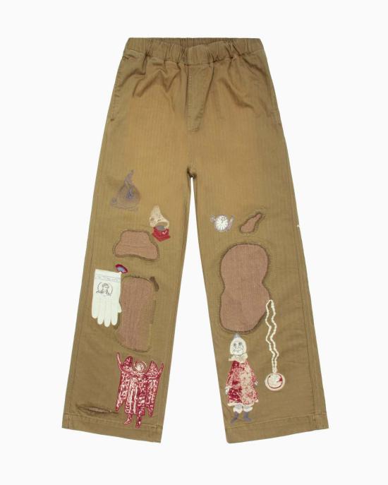  사무엘 젤리그 팬츠 Samuel Zelig 앤티크  올리브 브라운