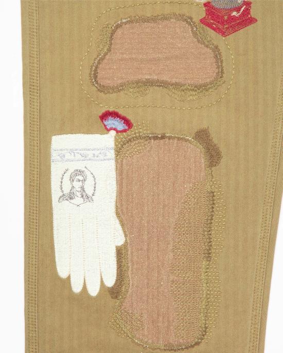  사무엘 젤리그 팬츠 Samuel Zelig 앤티크  올리브 브라운 - SAMUEL ZELIG