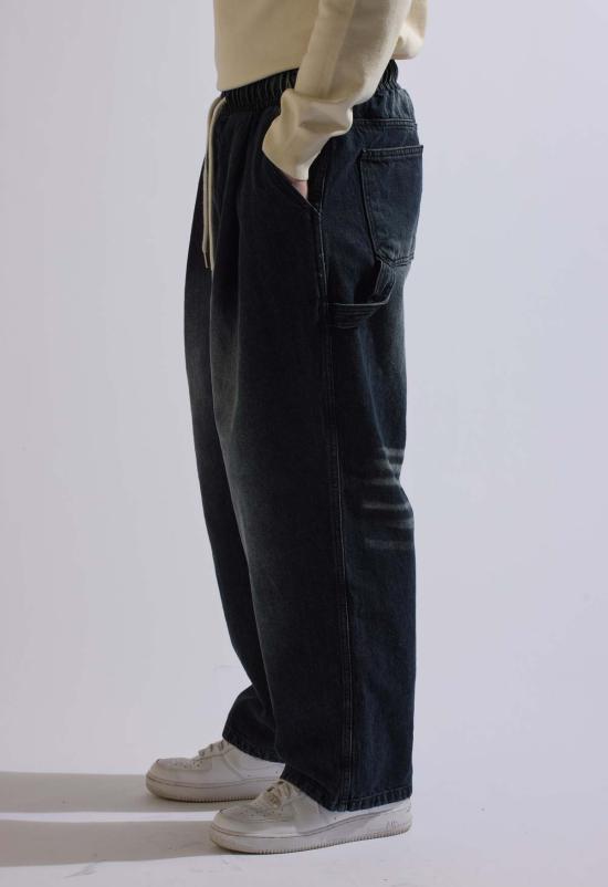  더 엔케이씨 스토어 데님 팬츠 Nkc 스토어 에디 팬츠 다크 데님 - The NKC Store