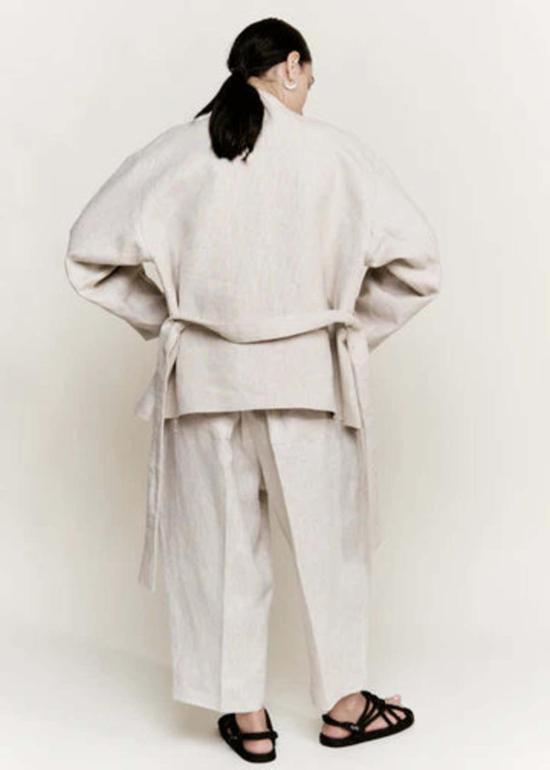  Modern Weaving 스트레이트 팬츠 모던 위빙 이지  오트밀 멜란지 - OTHER BRANDS