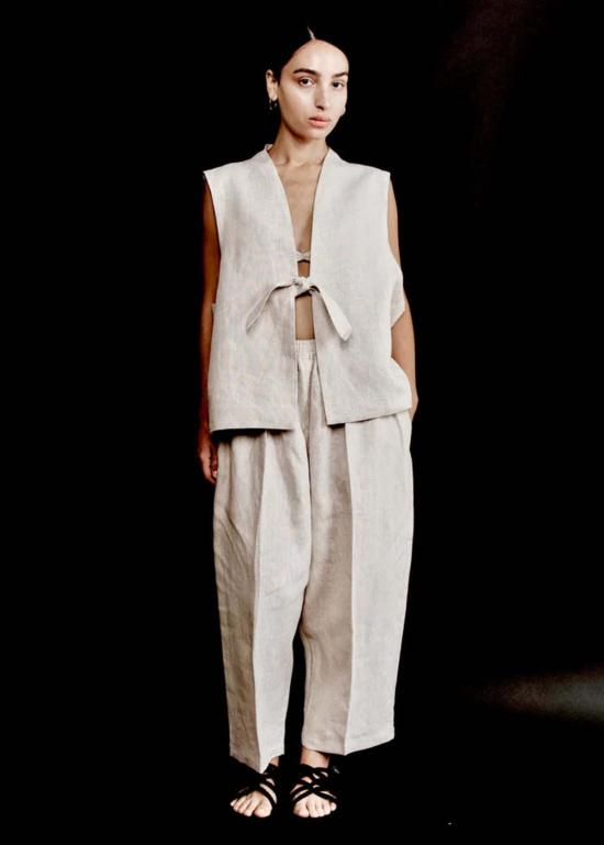  Modern Weaving 스트레이트 팬츠 모던 위빙 이지  오트밀 멜란지 - OTHER BRANDS