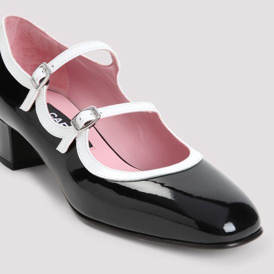 25SS 카렐 페리스 힐/펌프스 BLEUET BLACK WHITE - CAREL PARIS