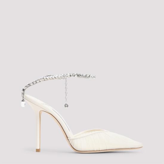 25SS 지미추 힐/펌프스 SAEDA100 JGQ IVORY CRYSTAL