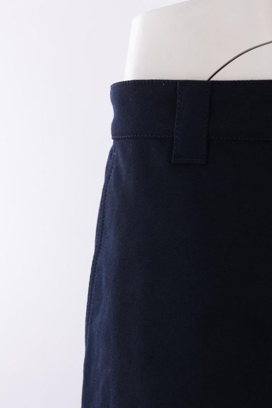 25SS 구찌 헤비 코튼 캔버스 트라우저 810787ZAR7C4440 INK - GUCCI