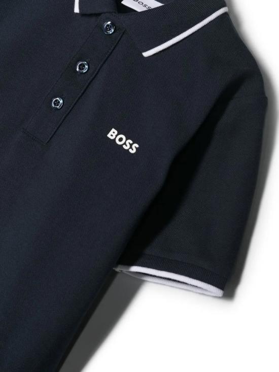 25SS [주니어] 휴고보스 폴로 셔츠 J25P26 849 Blue - HUGO BOSS