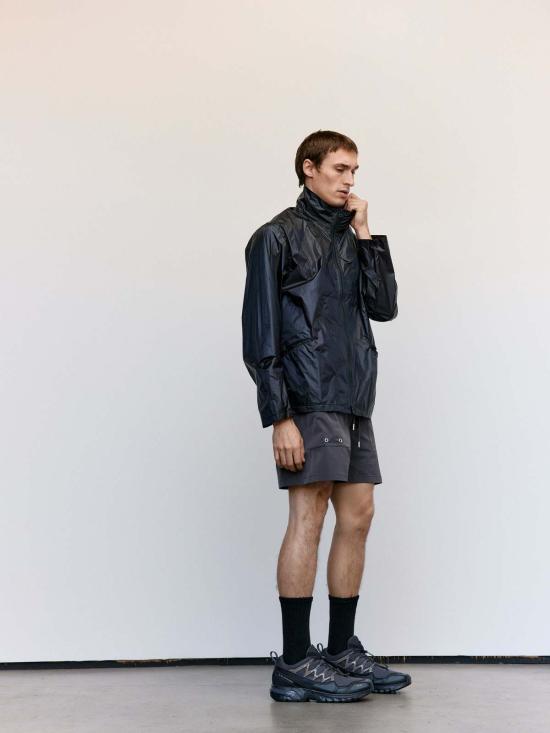  맨틀 자켓 Man Tle R18 N3 트랙 재킷 블랙 - MAN-TLE