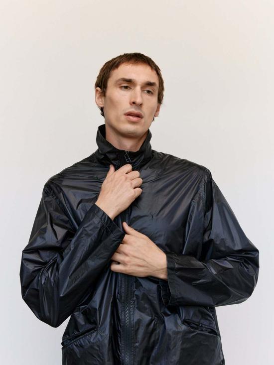  맨틀 자켓 Man Tle R18 N3 트랙 재킷 블랙 - MAN-TLE