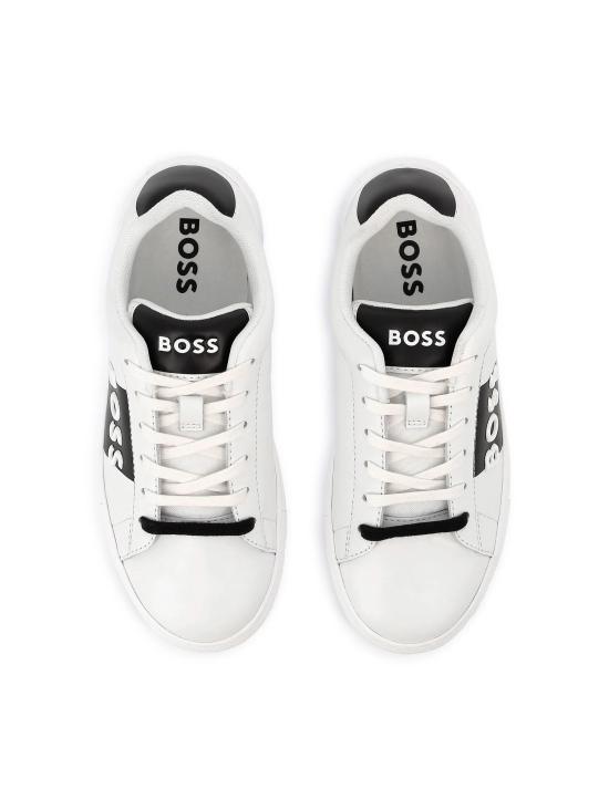 25SS [주니어] 휴고보스 스니커즈 J51650 10P White - HUGO BOSS